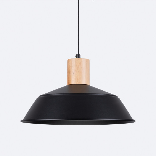Lampe suspendue Lineaena noir