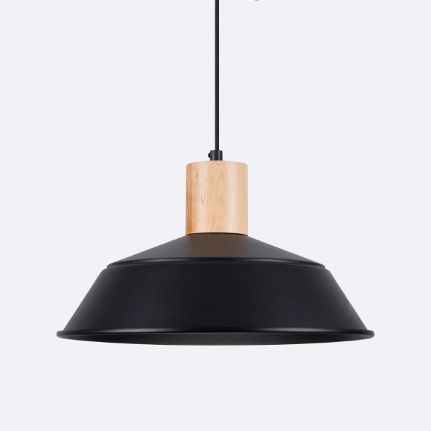 Lampe suspendue Lineaena noir