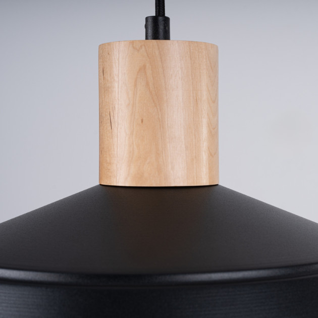 Lampe suspendue Lineaena noir