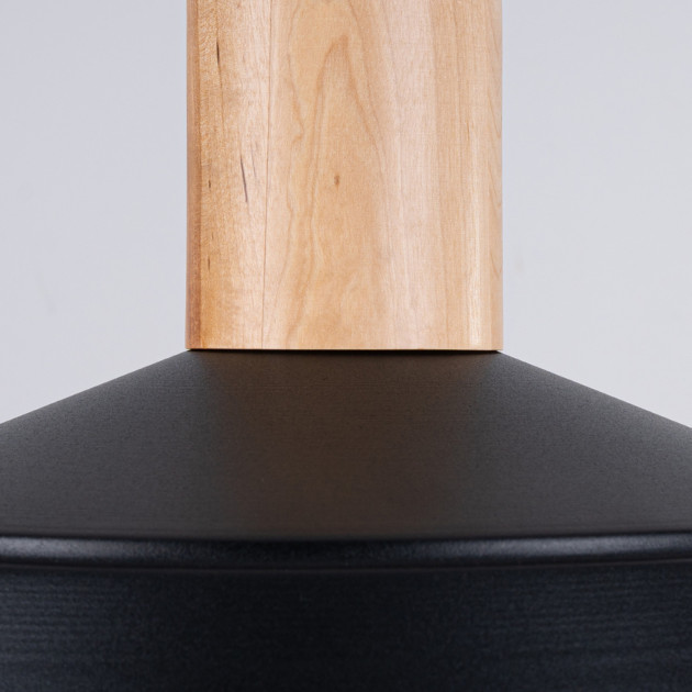 Lampe suspendue Lineaena noir
