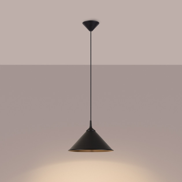 Lampe suspendue Lineaiays noir