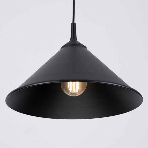 Lampe suspendue Lineaiays noir