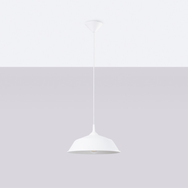 Lampe suspendue Veraaeys blanc