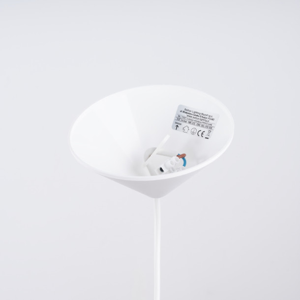 Lampe suspendue Veraaeys blanc