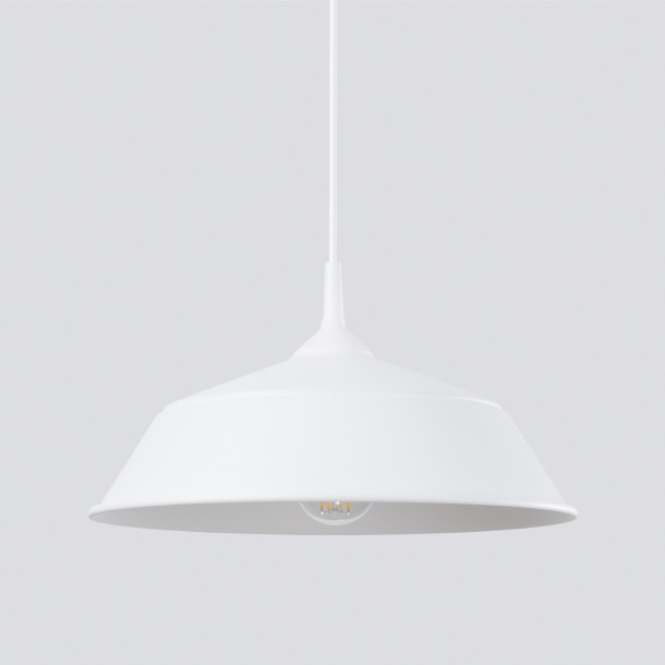 Lampe suspendue Veraaeys blanc