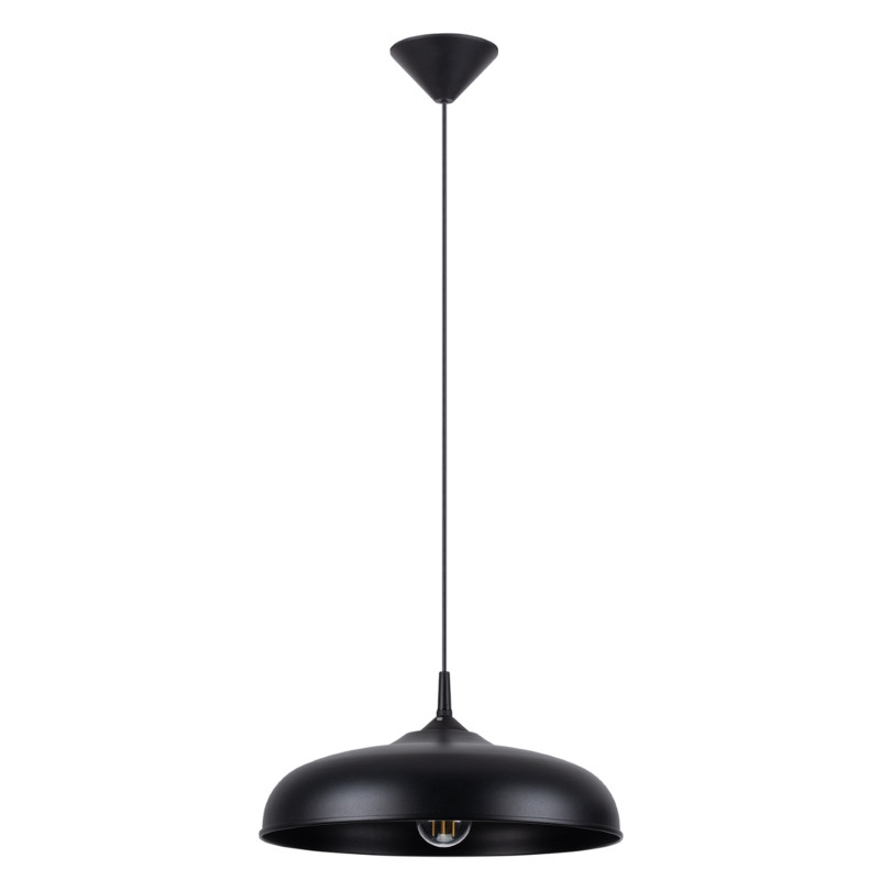 Lampe suspendue Lumoen noir