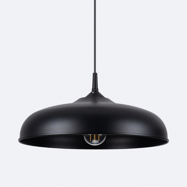 Lampe suspendue Lumoen noir