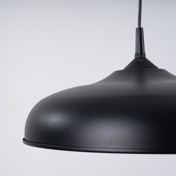 Lampe suspendue Lumoen noir