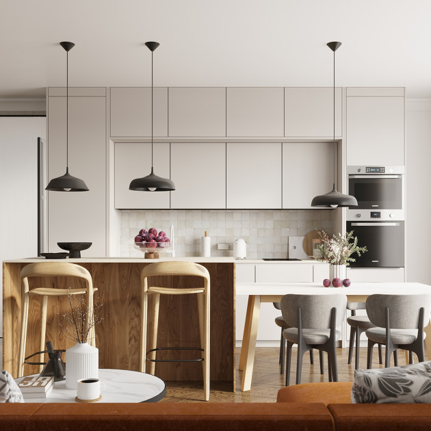 Lampe suspendue Lumoen noir