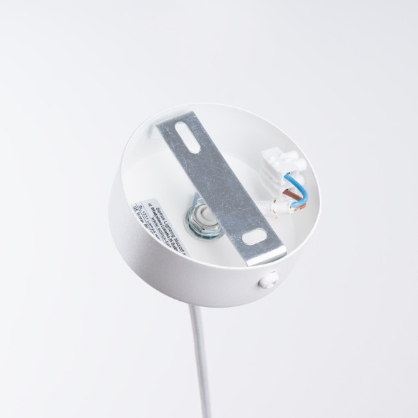 Lampe suspendue Velaela 1 blanc