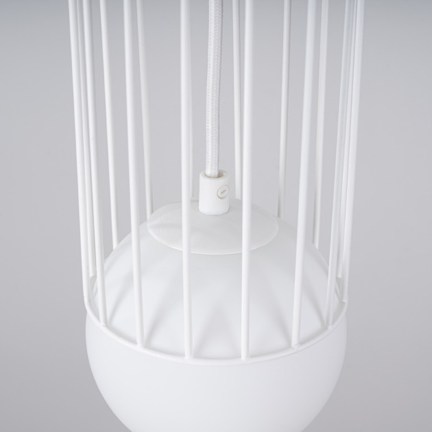 Lampe suspendue Velaela 1 blanc