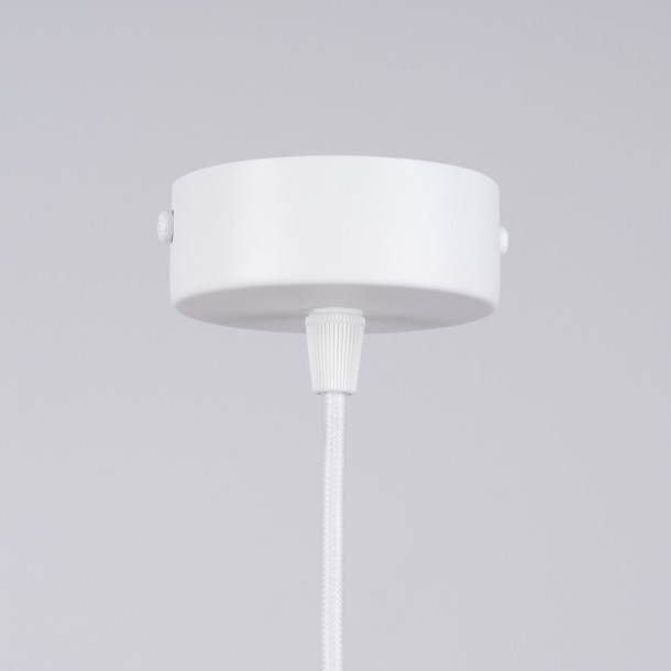Lampe suspendue Velaela 1 blanc