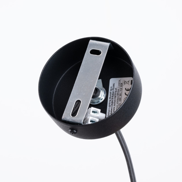 Lampe suspendue Velaela 1 noir