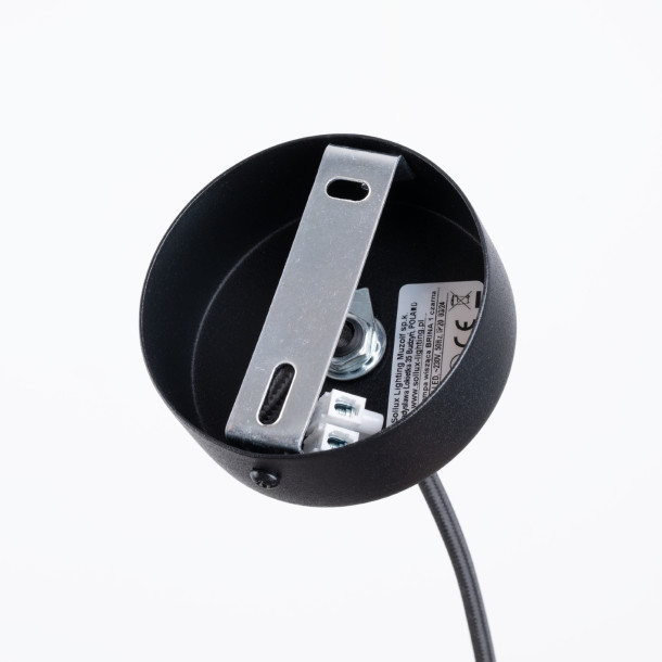 Lampe suspendue Velaela 1 noir
