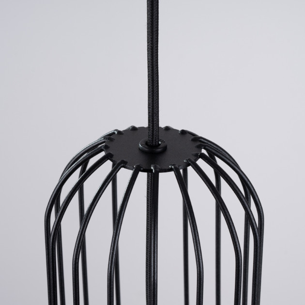 Lampe suspendue Velaela 1 noir