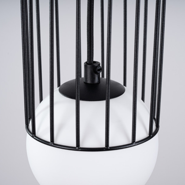 Lampe suspendue Velaela 1 noir