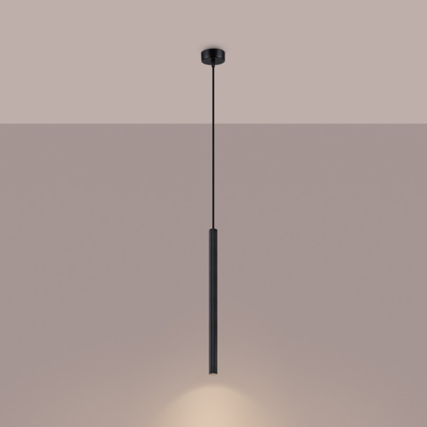 Lampe suspendue Aureyra 1 noir