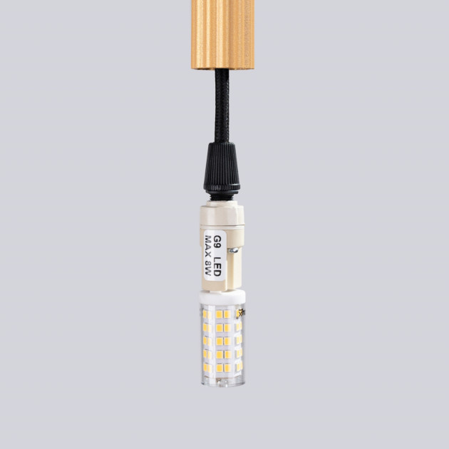 Lampe suspendue Aureyra 1 or
