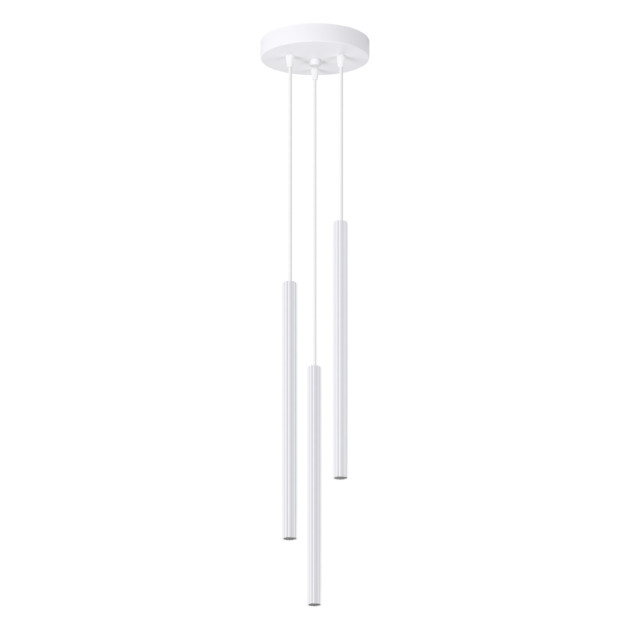 Lampe suspendue Aureyra 3P blanc