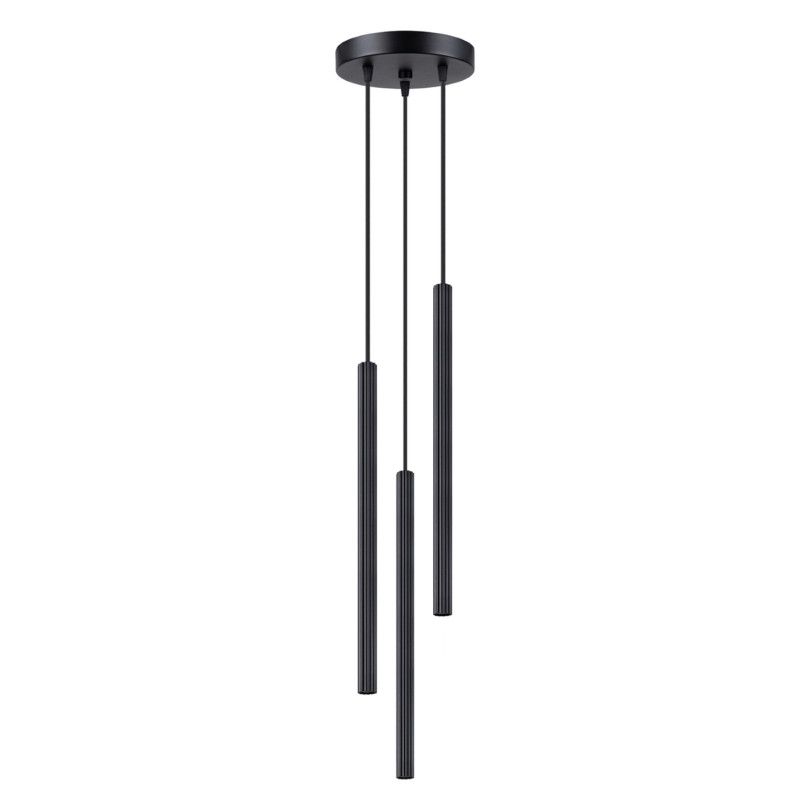 Lampe suspendue Aureyra 3P noir