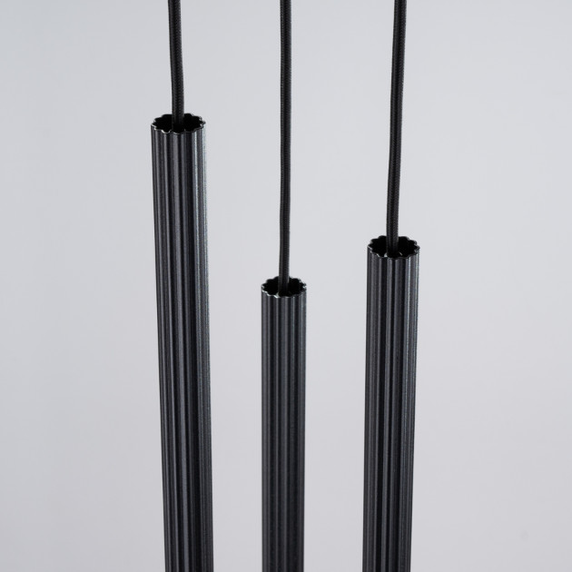 Lampe suspendue Aureyra 3P noir