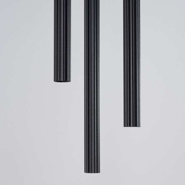 Lampe suspendue Aureyra 3P noir