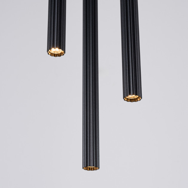 Lampe suspendue Aureyra 3P noir