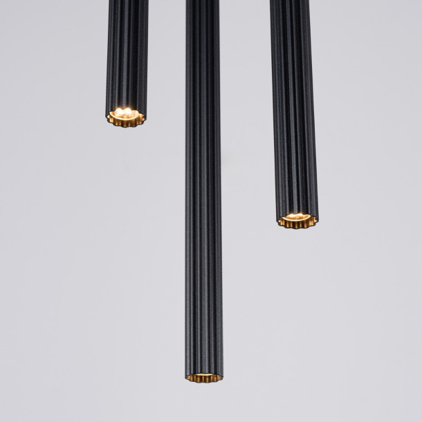Lampe suspendue Aureyra 3P noir