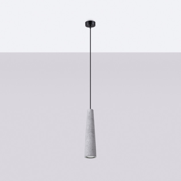 Lampe suspendue Coraona béton