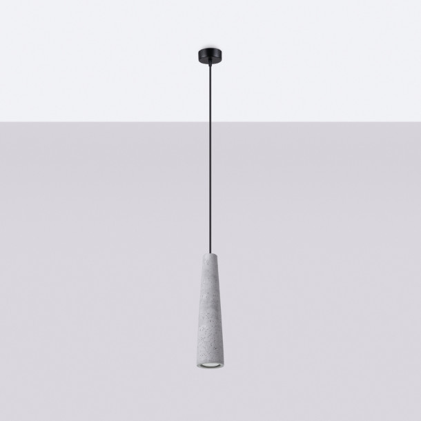 Lampe suspendue Coraona béton