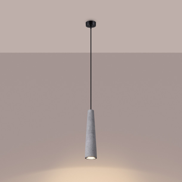 Lampe suspendue Coraona béton