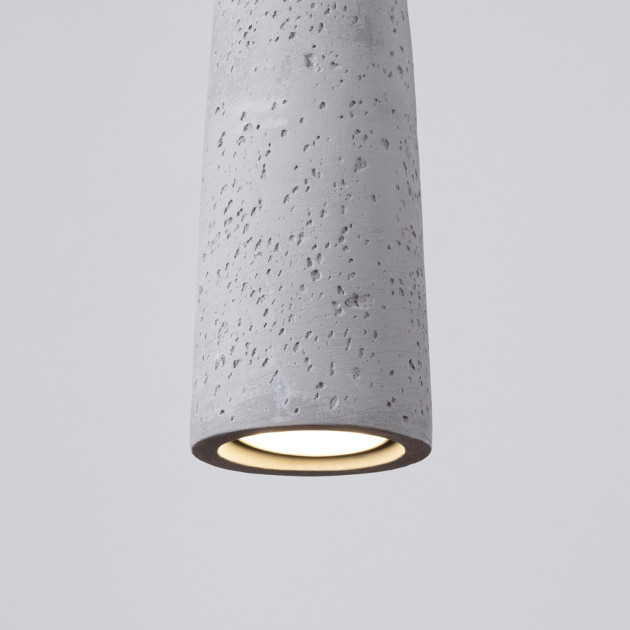 Lampe suspendue Coraona béton