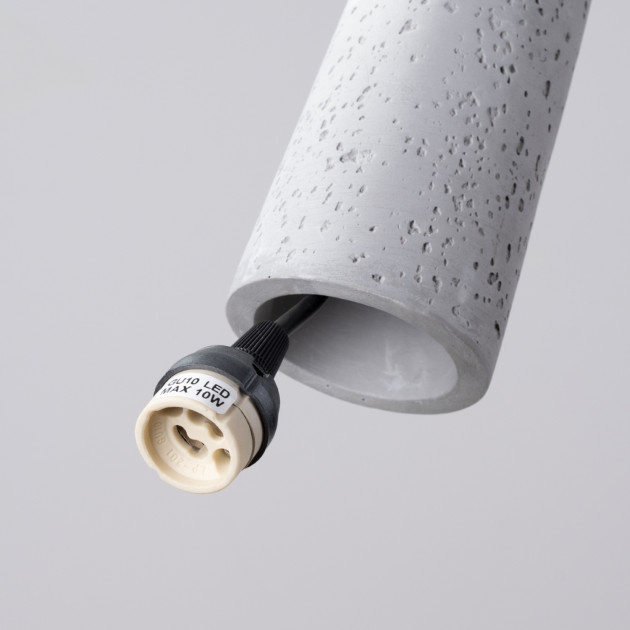 Lampe suspendue Coraona béton