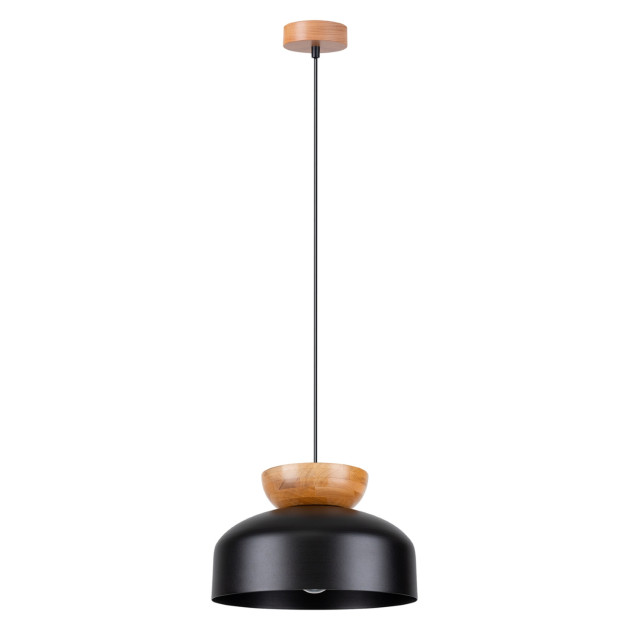 Lampe suspendue Alyis noir