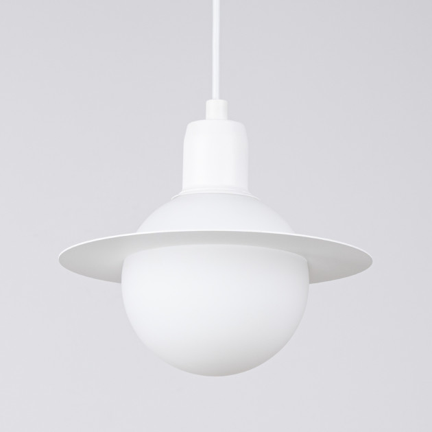 Lampe suspendue Alira 1 blanc