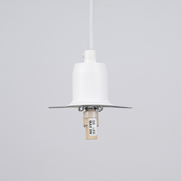 Lampe suspendue Alira 1 blanc