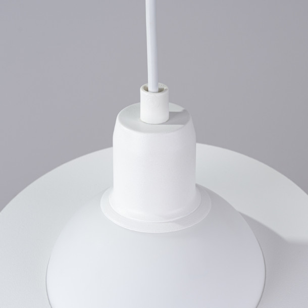 Lampe suspendue Alira 1 blanc