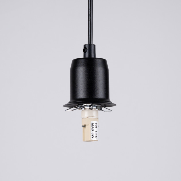 Lampe suspendue Alira 3P noir