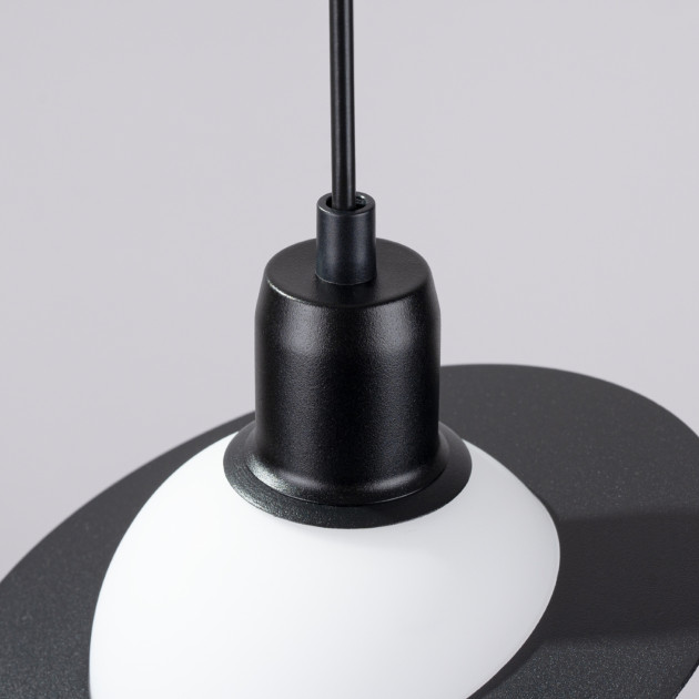 Lampe suspendue Alira 3P noir