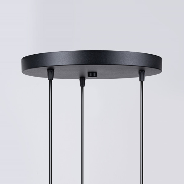 Lampe suspendue Alira 3P noir