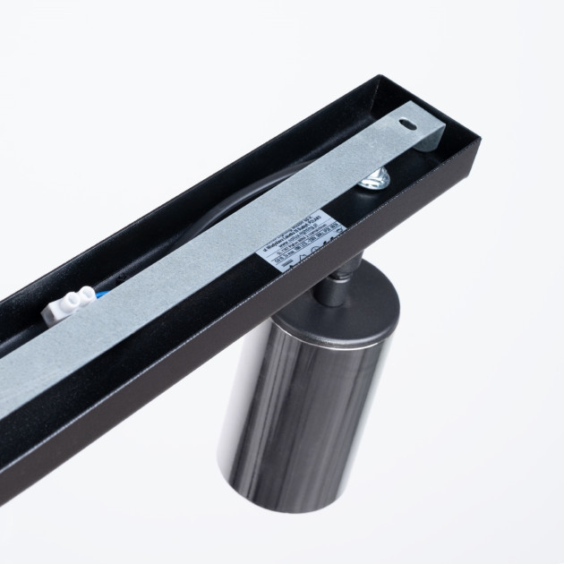 Plafonnier Noraeon 2 noir/chrome
