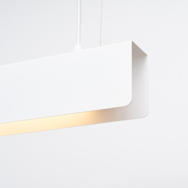 Lampe suspendue Lineaiana blanc