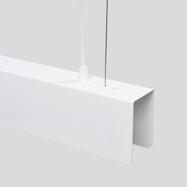 Lampe suspendue Lineaiana blanc
