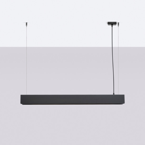 Lampe suspendue Lineaiana noir