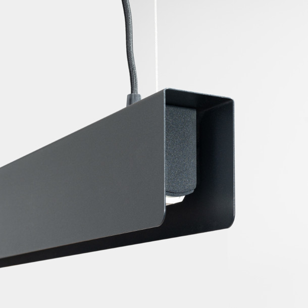 Lampe suspendue Lineaiana noir