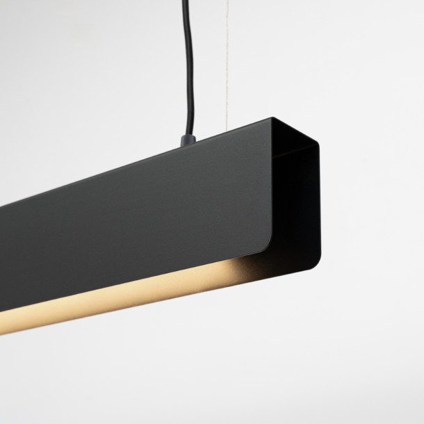 Lampe suspendue Lineaiana noir