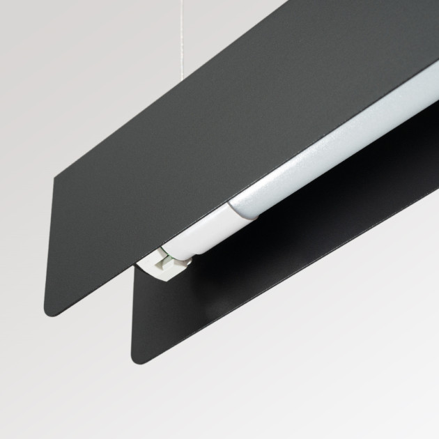 Lampe suspendue Lineaiana noir