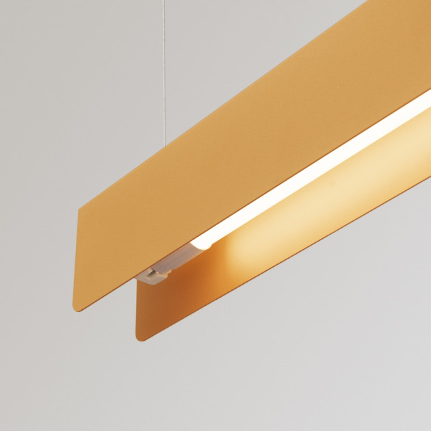 Lampe suspendue Lineaiana or