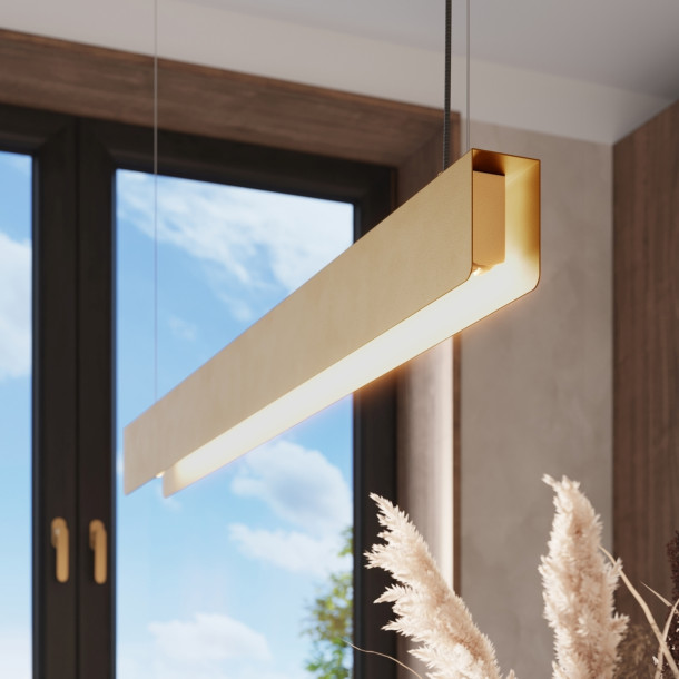 Lampe suspendue Lineaiana or
