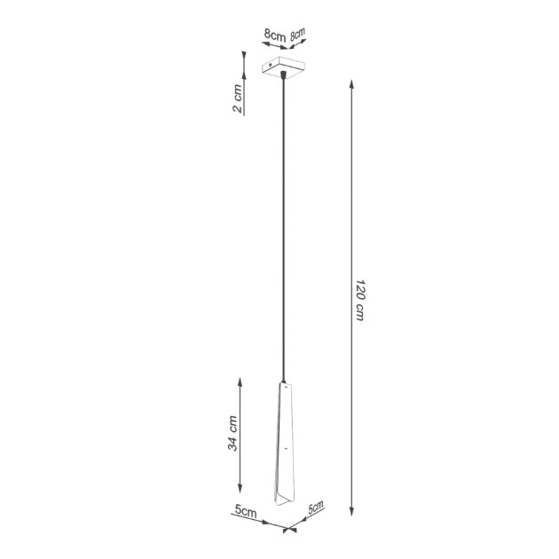 Lampe suspendue Lineaaeen 1 blanc